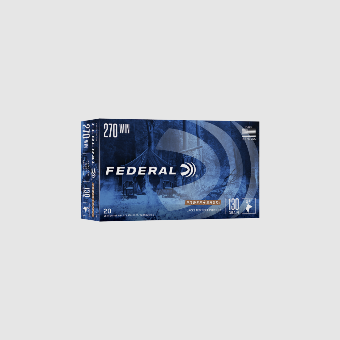 Federal Power Shok Patronen Kaliber 270 Win, Bild 1 von 8