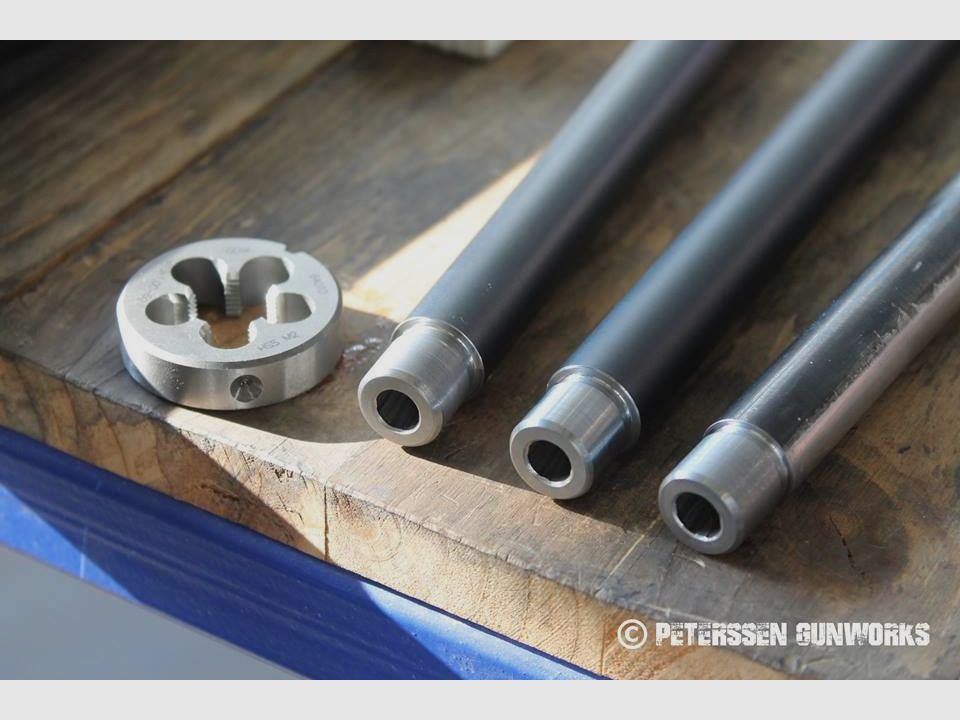 Peterssen Gunworks PGW filettatura della volata per il tuo fucile incluso il collaudo statale