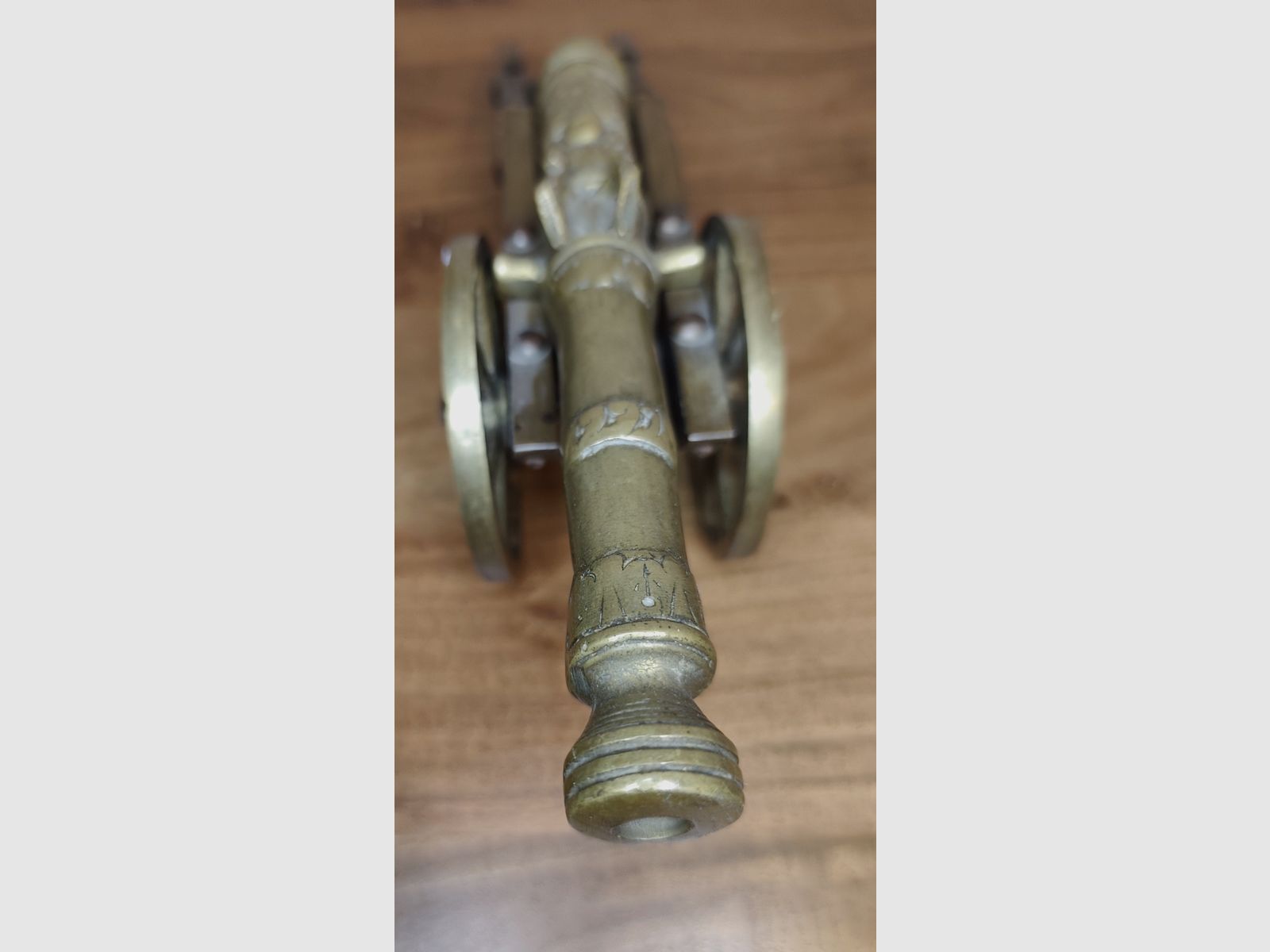 Modello di cannone in miniatura pesante 35 cm