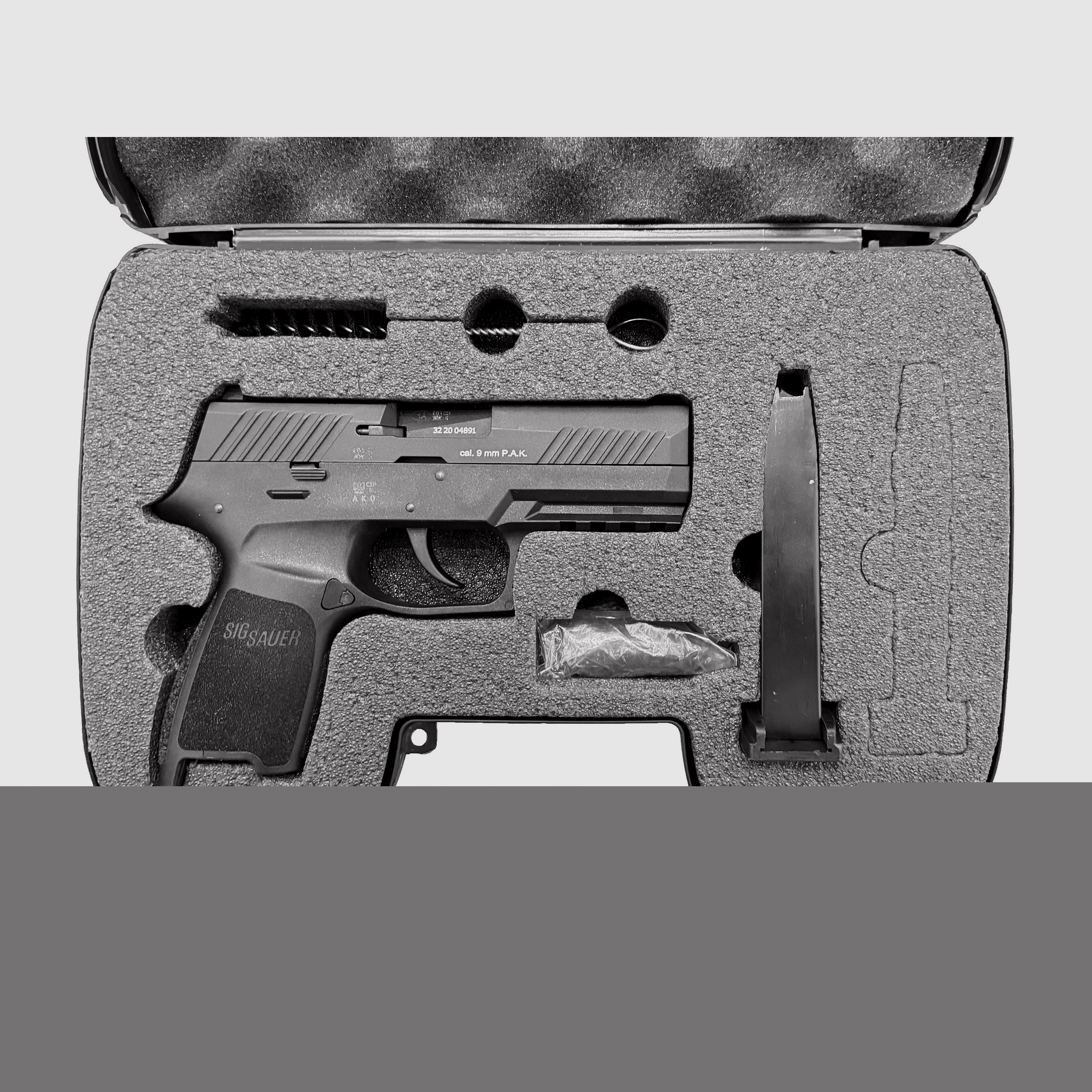 Sig Sauer P320 Schreckschuss Pistole 9mm P.A.K. Schwarz - NEU