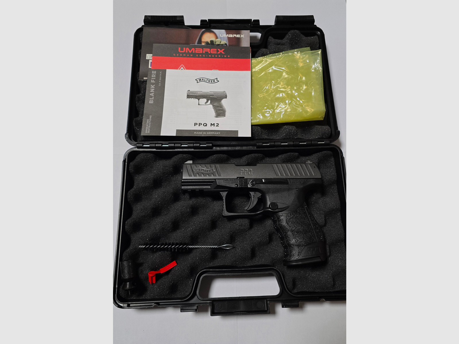 Walther PPQ  Gray 9mm PAK Schreckschuss