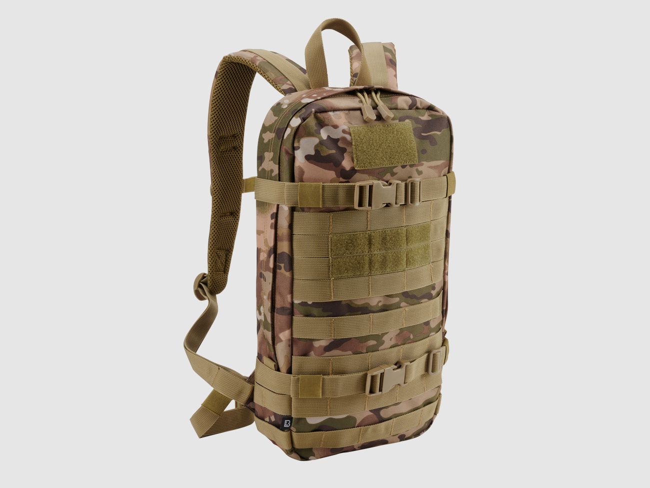 Brandit US Cooper Daypack, Farbe: Tac. Camo – Tagesrucksack (10-Liter-Klasse)