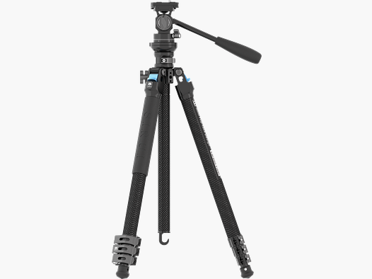 Kit Treppiede Sirui L-224F + Testa Video KV-5 (con Blocco a Flip)