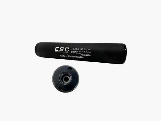 B&T Schalldämpfer DEATH WISPER für F-Druckluftwaffen Kaliber 4,5 mm (.177) bis 5,6 mm (.22)
