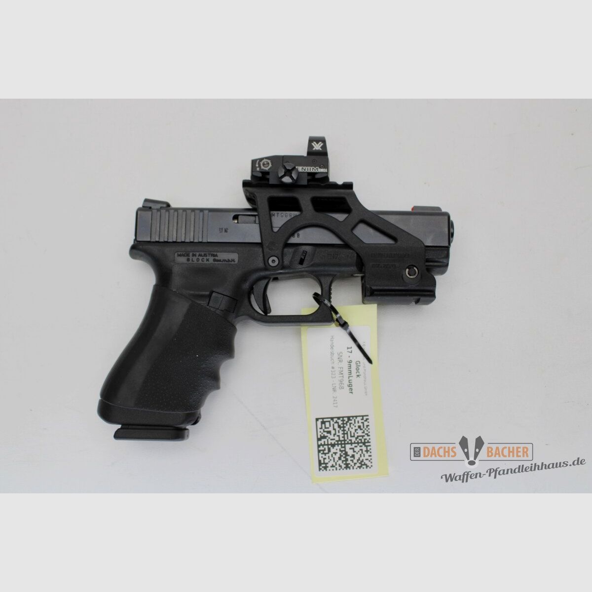 Pistole Glock 17 Gen3 Kal 9 Para mit Venom Sight, Bild 2 von 4