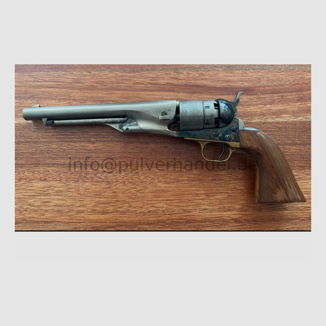 Colt New Army 1860 in 2-piece set with accessories or solo .44 (BlackPowder)