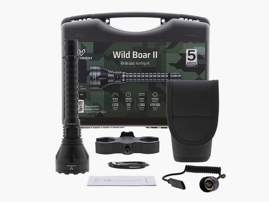Kit Taschenlampe B-Vision Wild Boar II