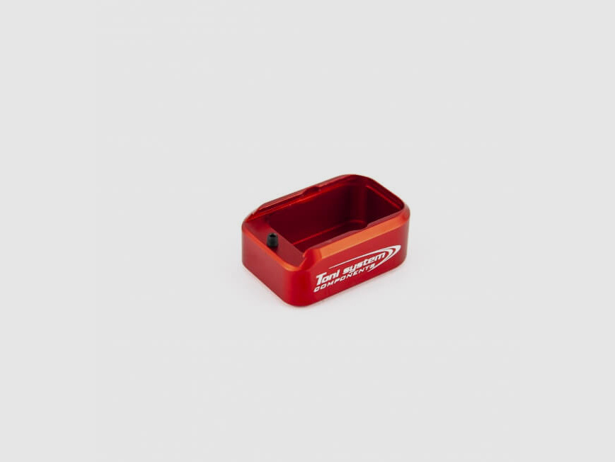 Toni System Glock fondo del caricatore +2 colpi - Rosso