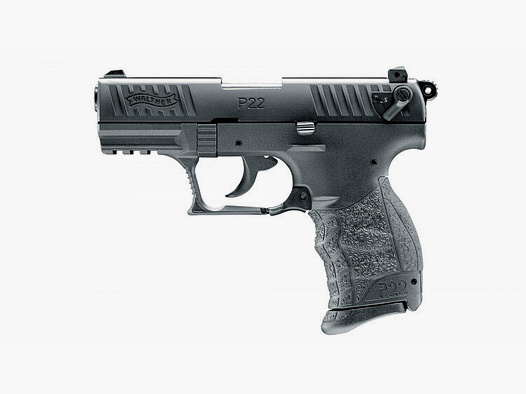 Walther P22Q BLK 9mm P.A.K. Blank firing weapon