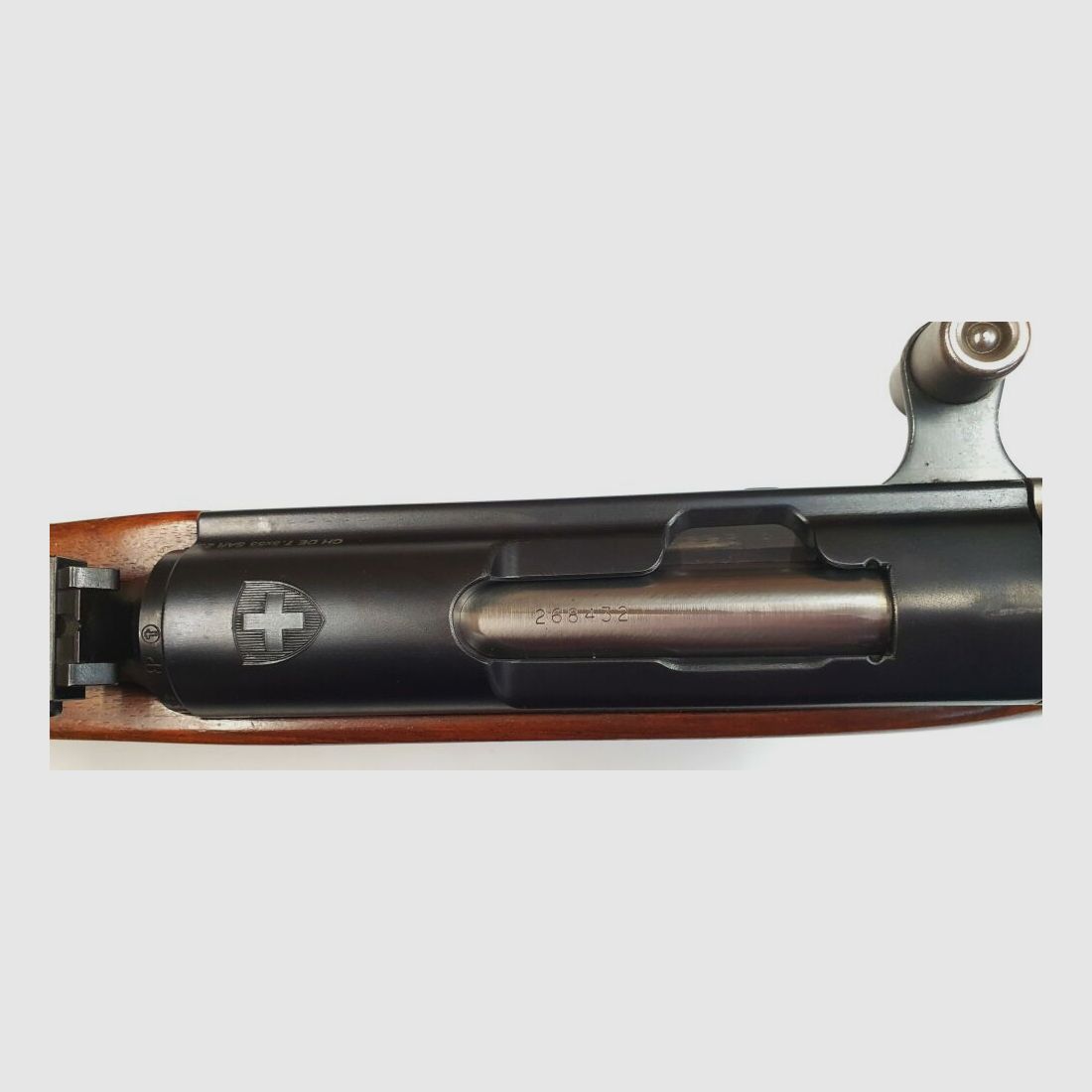 Bern Weapons Factory Repeating Rifle Bern Weapons Factory Swiss K31 Caliber 7.5x55 Swiss complete matching numbers + private