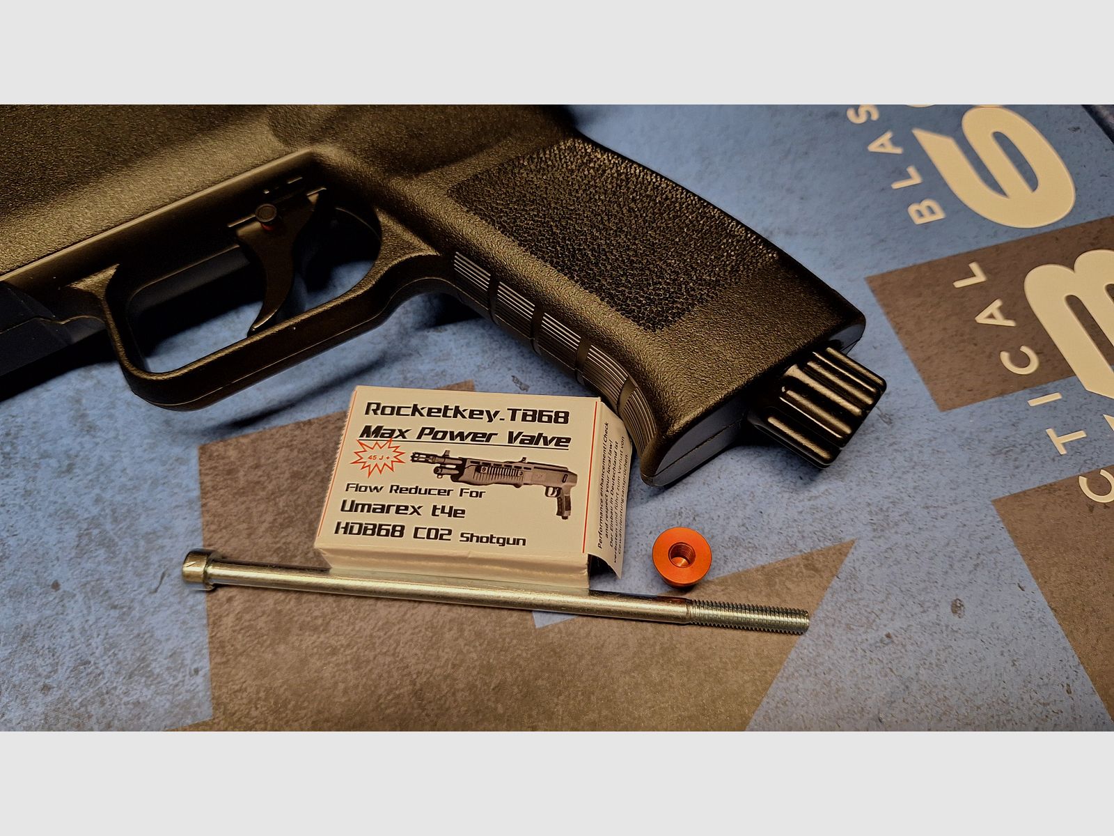 T4E TB68/HDB68 AR style/AR stock! RedDot NEW!