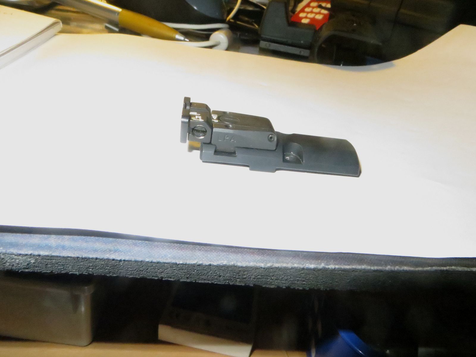 LPA-VISIER für die Walther Q4/Q5 SF Match  "Black Ribbon"