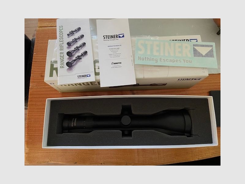 Steiner Ranger 4 3-12x56 Reticle 4A-I zonder rail - LIKE NEW
