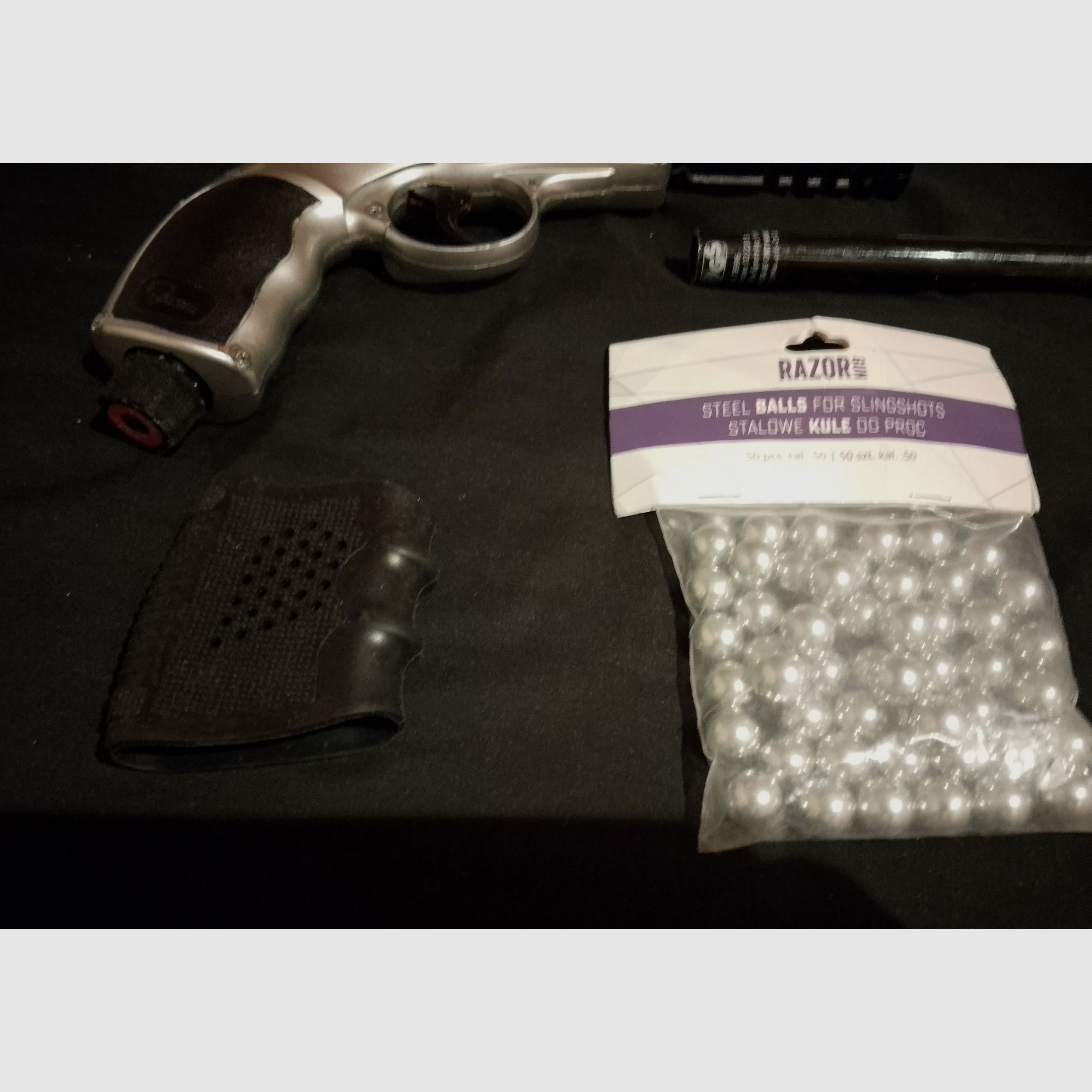 Custom T4e HDR50 RAM Paintball Marker Cal .50 Long Run Rifle long barrel Big Power kit full Open DIY defective project steel balls balls steel