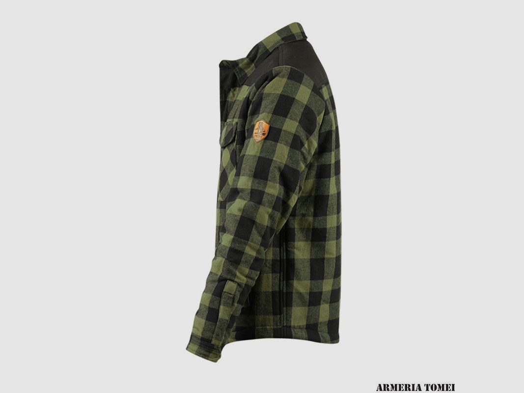 VESTE – FOSTEX – VESTE SHERPA LUMBERJACK POUR BOIS ÉQUILIBRÉ Noir/Olive, image 3 sur 6