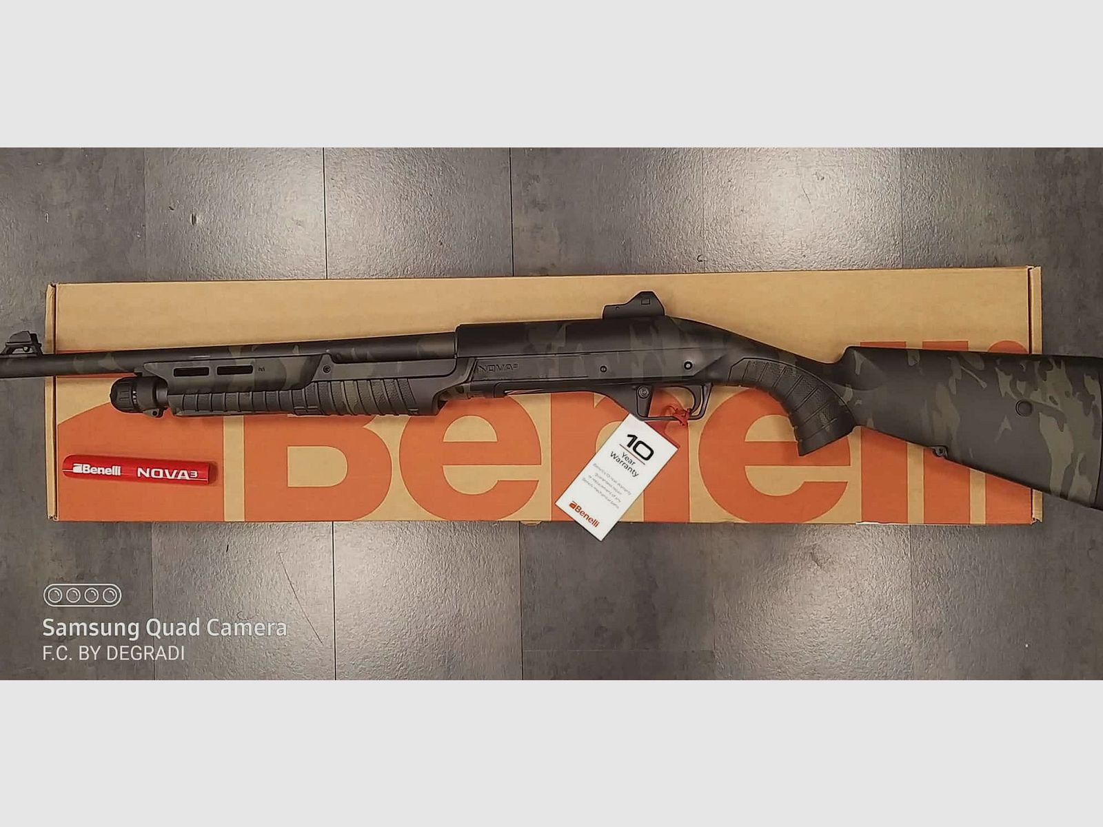 BENELLI NOVA 3 TAC MULTICAM 12 GA, zdjęcie 2 z 4