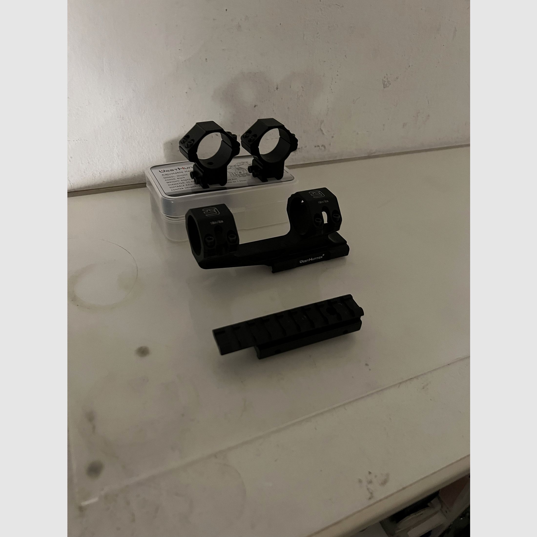 Staffelsee - 1-8x24 LD V2 Zieloptik/Zielfernrohr mit Leuchtfaser-Absehen 4 - mit vollvergütetem LD-Glas für Drückjagd/Bewegungsjagd - robust, stickstoffgefüllt & schussfest