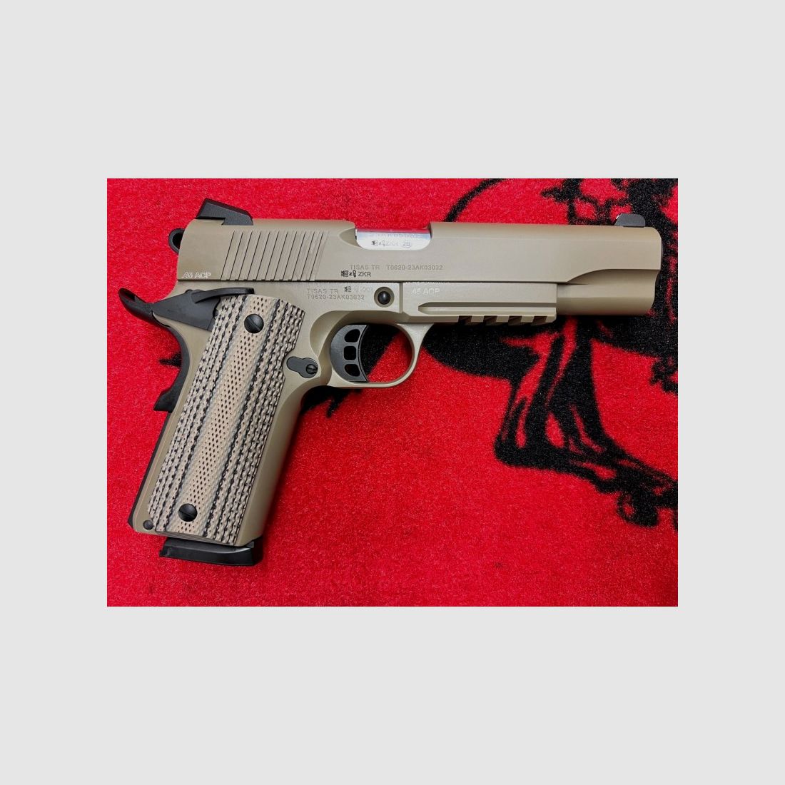 TISAS ZIG PC 1911 FDE 45 auto, image 2 of 4