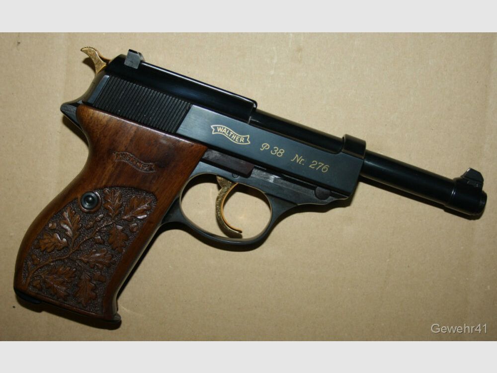 large Walther anniversary set P38, P5, PP, PPK, TPH