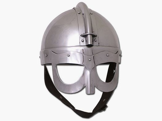 Casco de vikingo con protección en forma de gafas