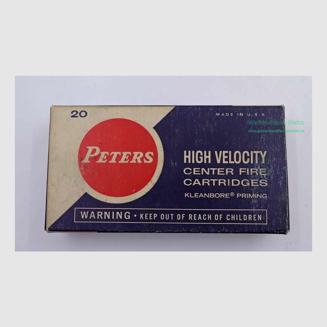 Peters USA Büchsenpatronen .32 Win Special