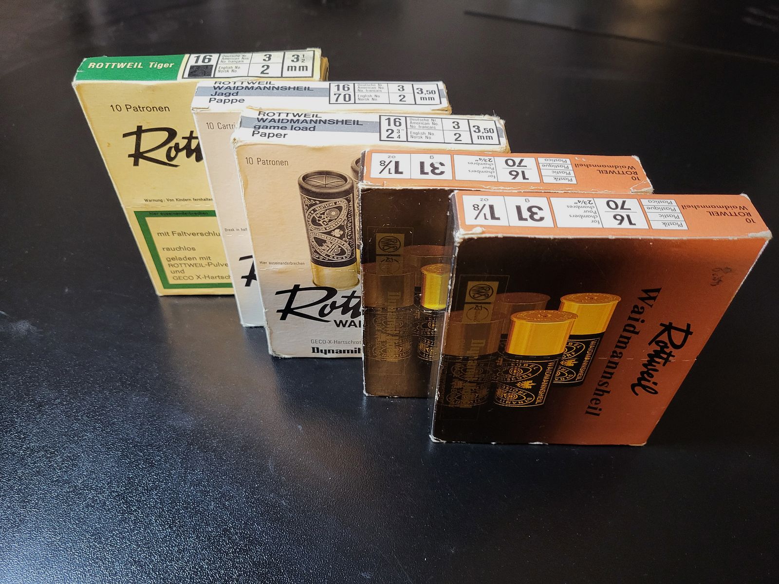 Rottweil Waidmannsheil & Tiger 16/70