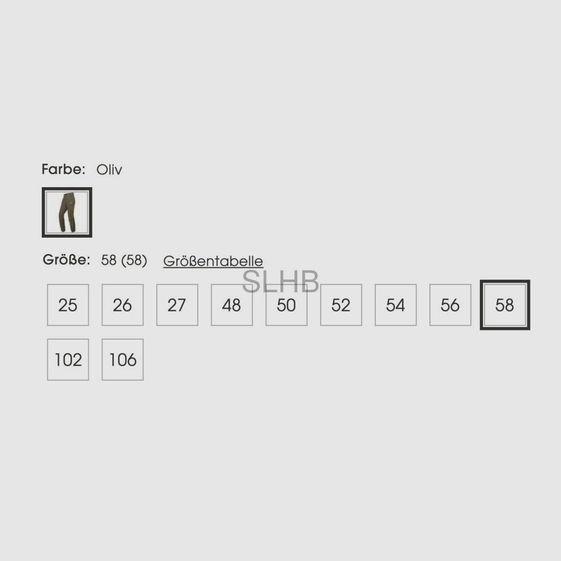 Pantaloni da caccia Herren GEAR Merkel