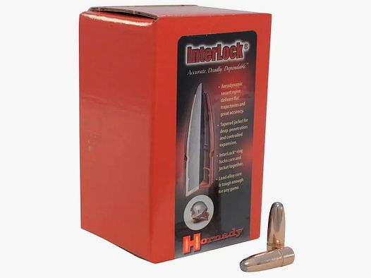 Hornady Kogel .303/.312 INTERLOCK RN 174GR 100 stuks