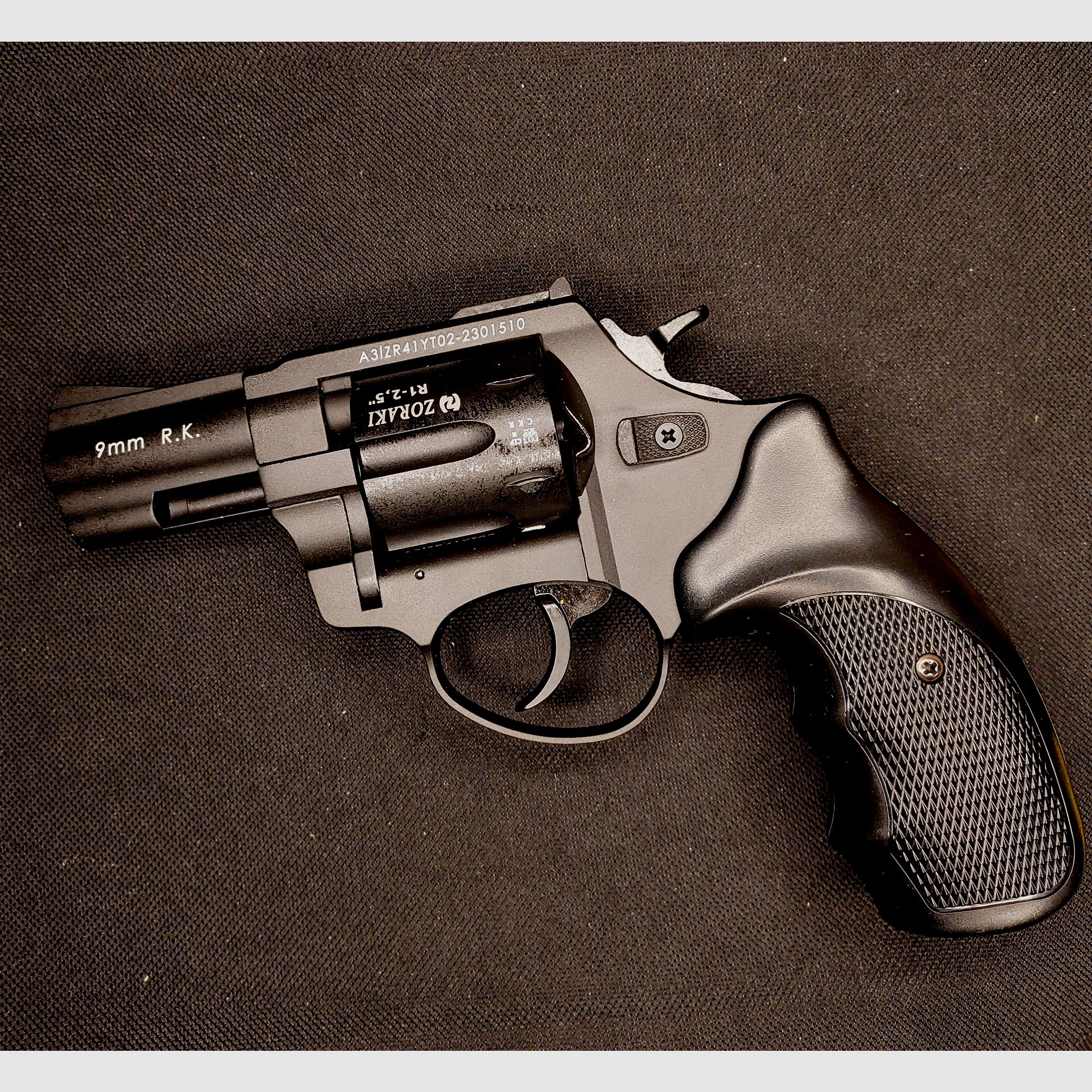 Zoraki R1 2,5 Zoll Revolver Kal. 9mm R.K. brüniert PTB 1022