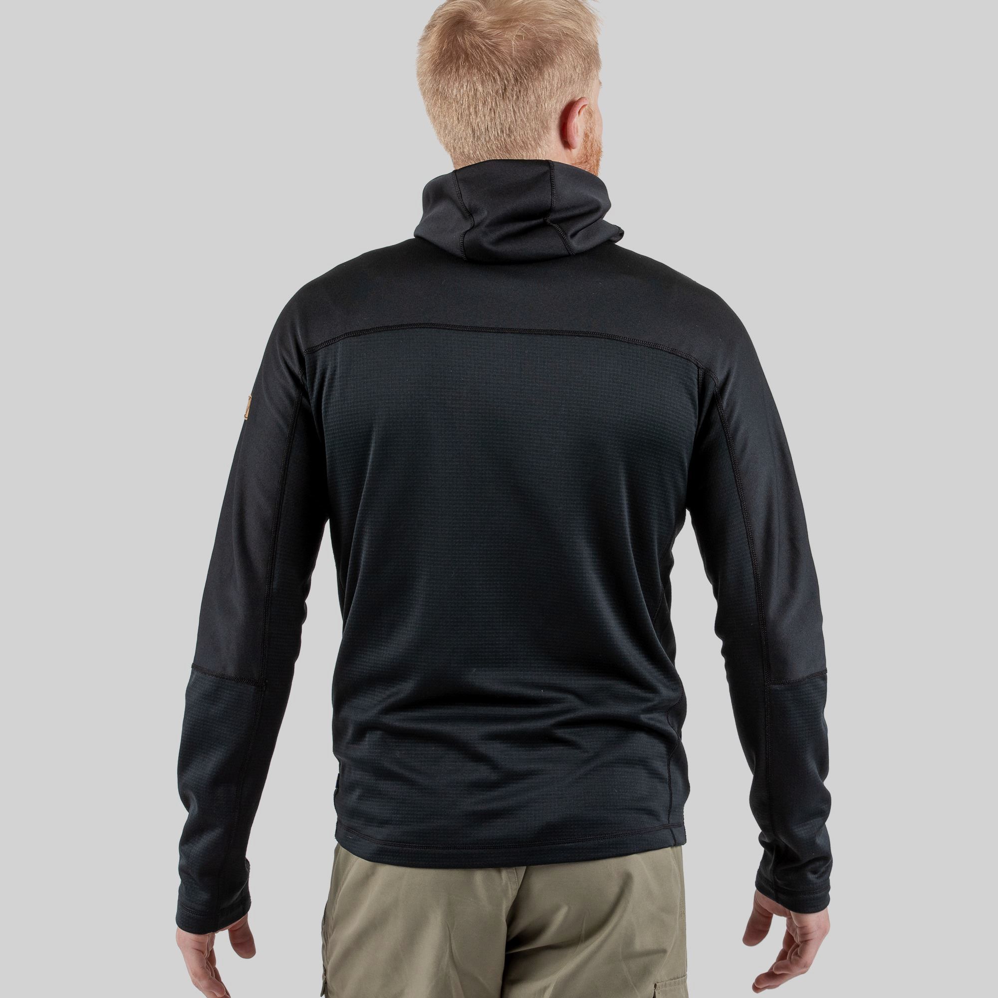 Fjällräven Abisko Trail Fleece – Black, billede 4 af 7