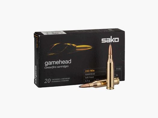 Sako .243 Win. Gamehead 100 gr