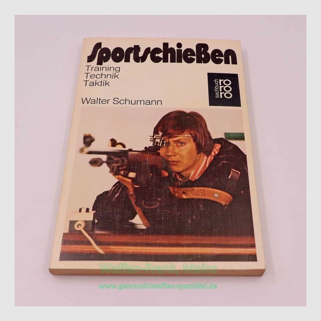Rowohlt Verlag Livre Tir Sportif Walter Schumann