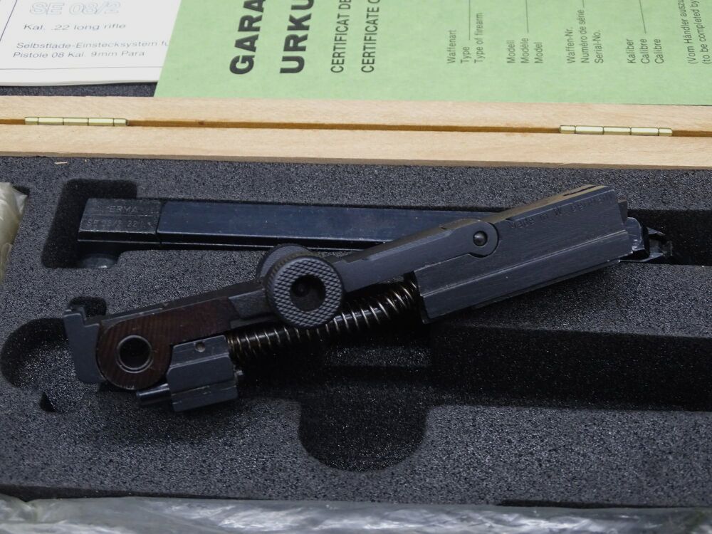 ERMA SE 08 / 2 UNGESCHOSSEN Kaliber .22lr SE08 / 2