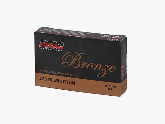 Amunicja PMC .223 Rem. FMJ 3,6g/55gr