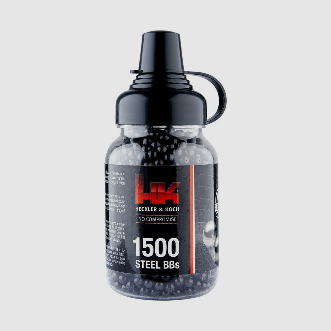 Heckler & Koch Premium Stahl BBs Rundkugeln 4,5 mm - 1.500 Stk.