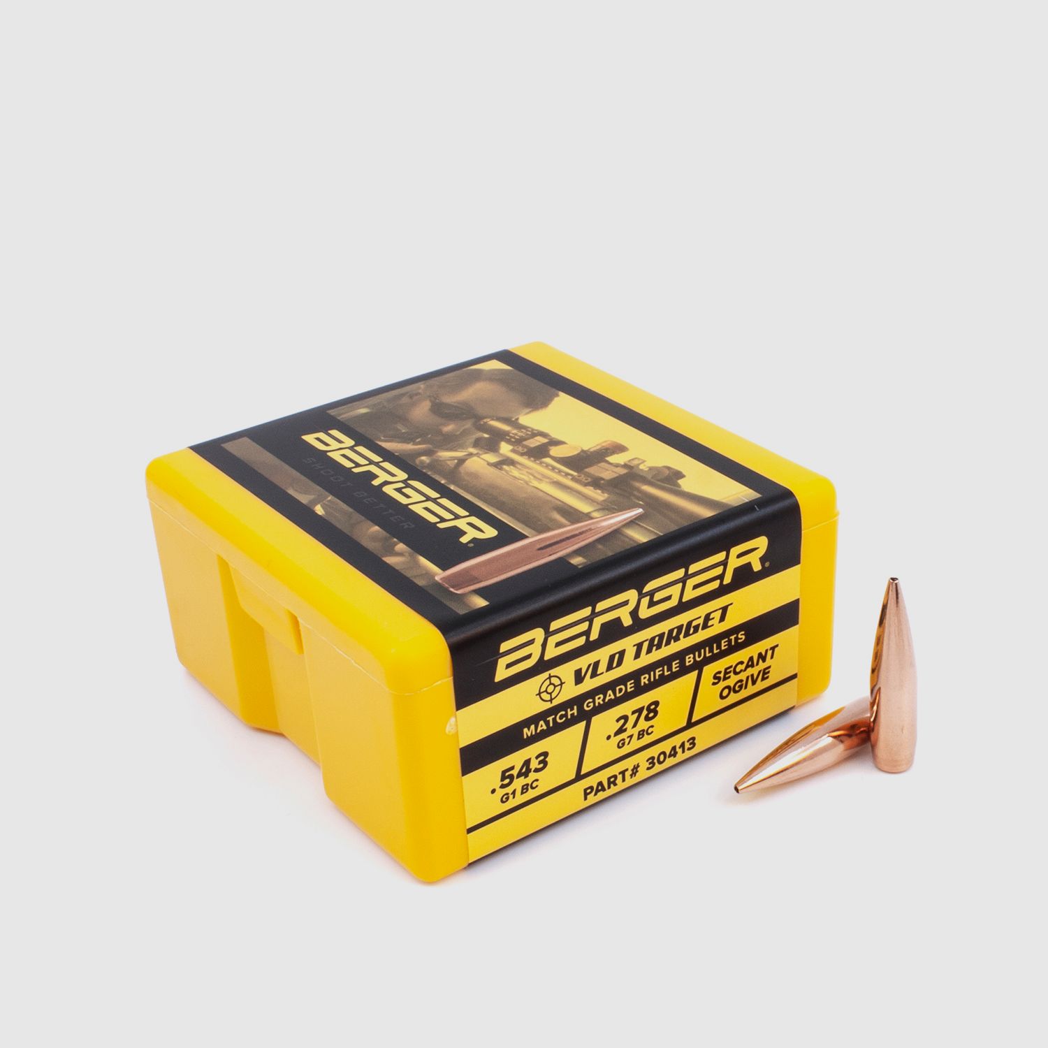 Berger Geschoss .30 VLD Target 185GR 100 Stück