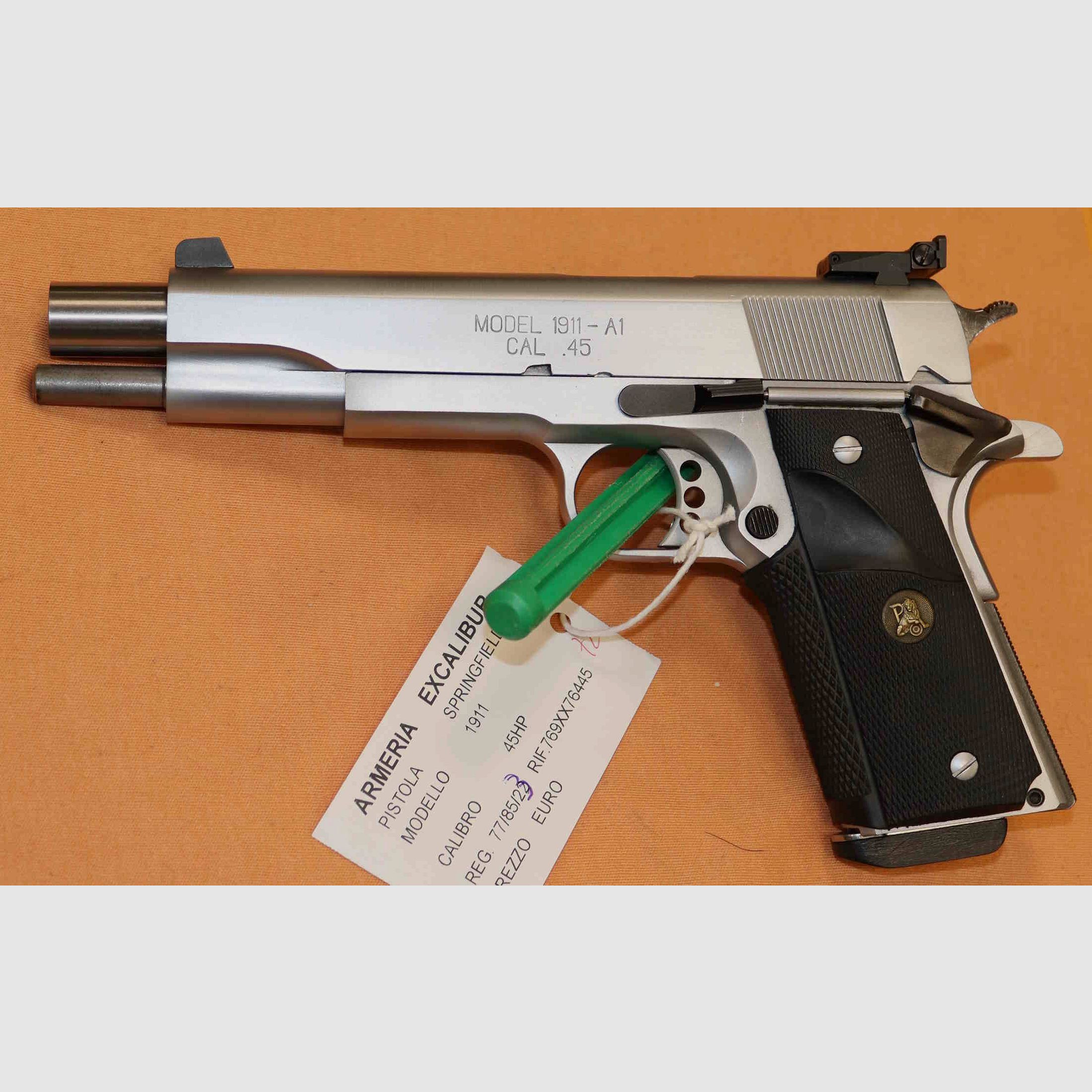 Pistole Springfield Modell 1911A1 Kaliber 45HP, Bild 2 von 6