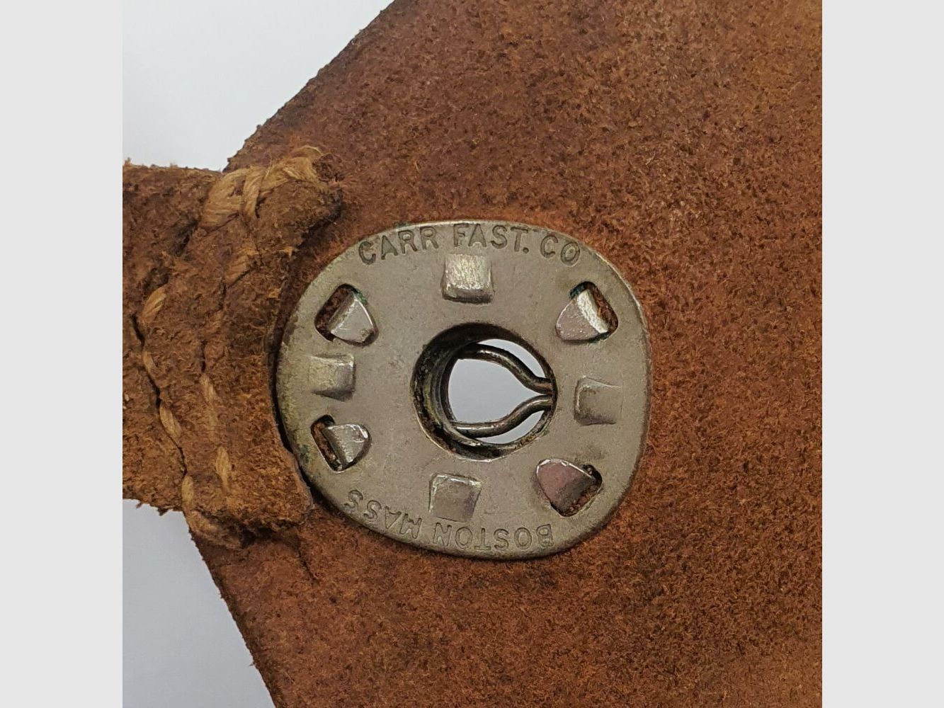 CARR FAST .CO leather holster CARR FAST .CO Boston for P38, P01 with magazine pockets, brown leather, right