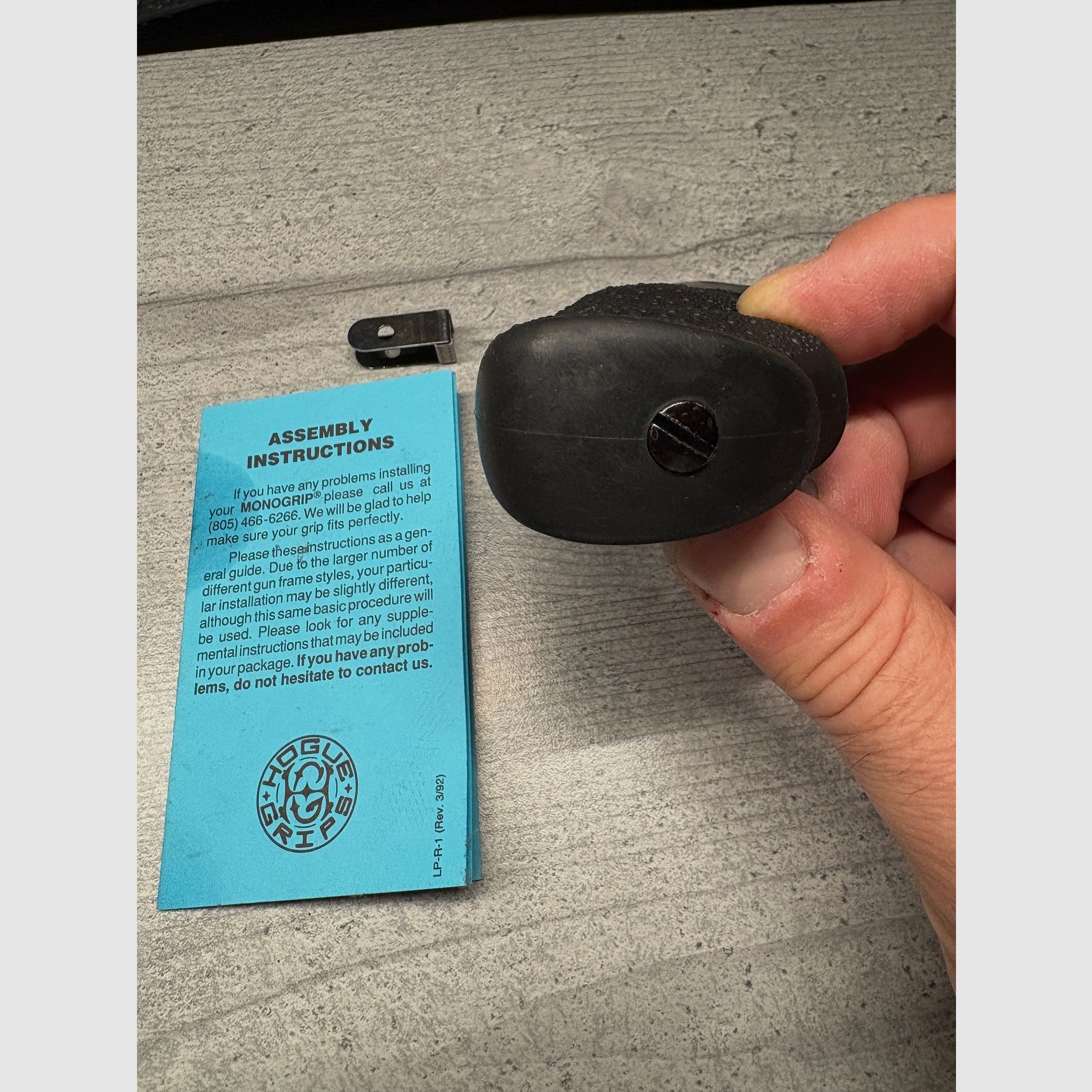Hogue Monogrip für S&W Rundgriff