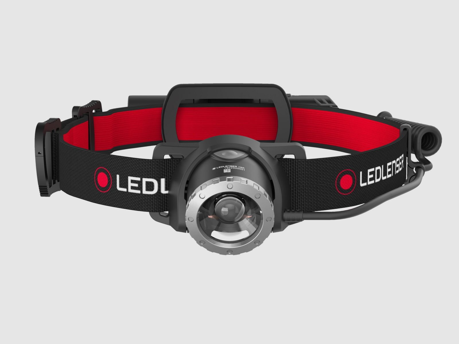 Latarka czołowa Ledlenser H8R, ładowalna, wodoodporna, w zestawie z filtrami kolorów, do 600 lumenów, zdjęcie 1 z 3