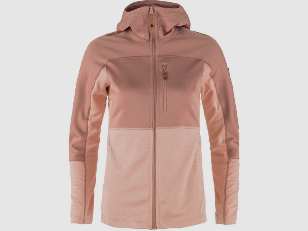 Fjällräven Damen Fleecejacke Abisko Trail Altrosa M