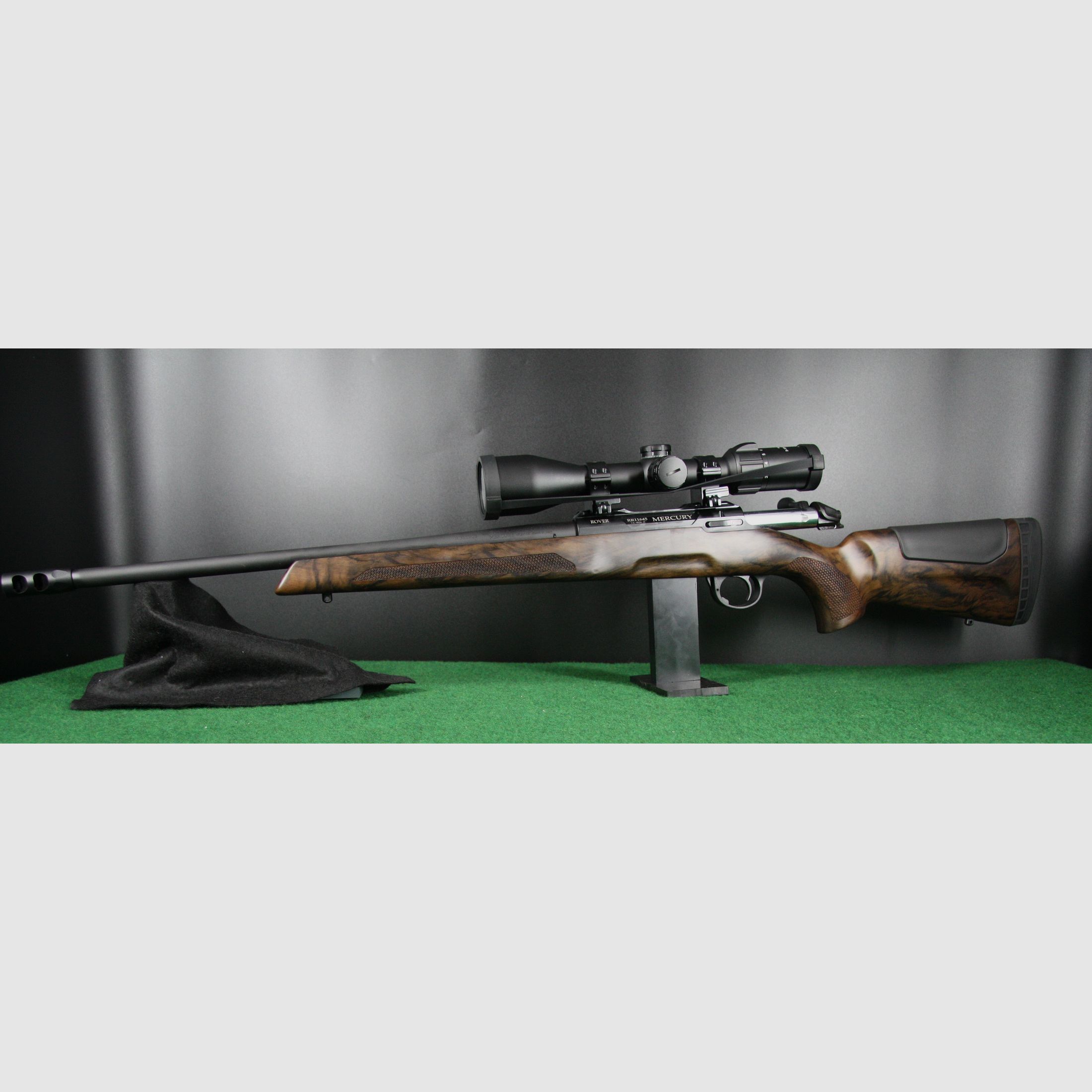 Repeater rifle Mercury Rover G2 Hunter Classic PRO with ZF meopta MeoSport R 3-15x50 RD SFP on MAKuick 3 Picatinny mount