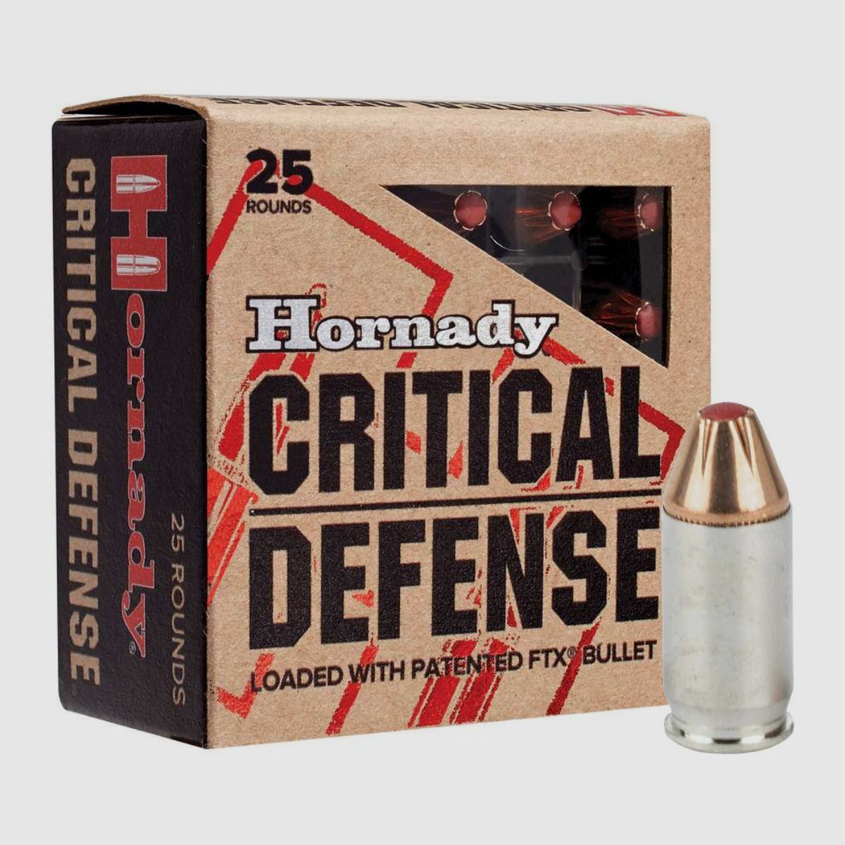 .380 ACP Hornady FTX Critical Defense 90gr/5,8g (90080), afbeelding 1 van 3