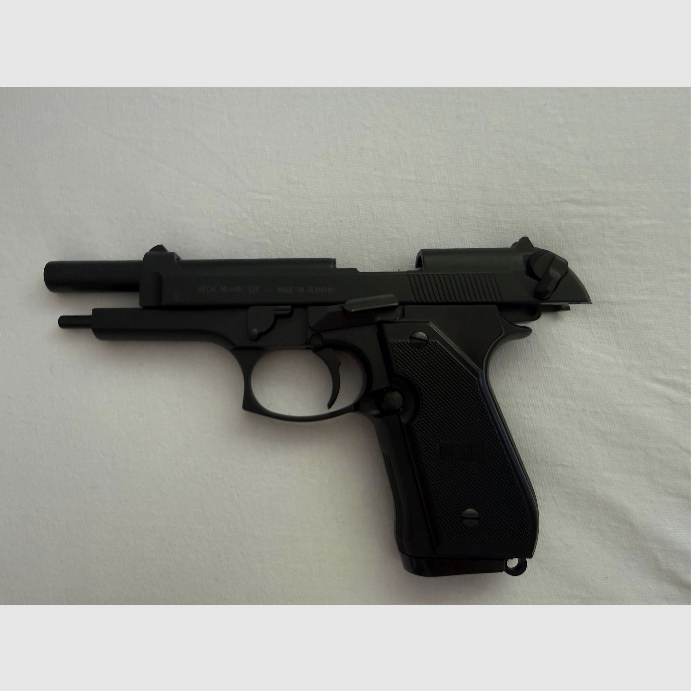 Reck Miami 92F 9mm P.A.K. – Super stato in set completo (Beretta 92 replica)