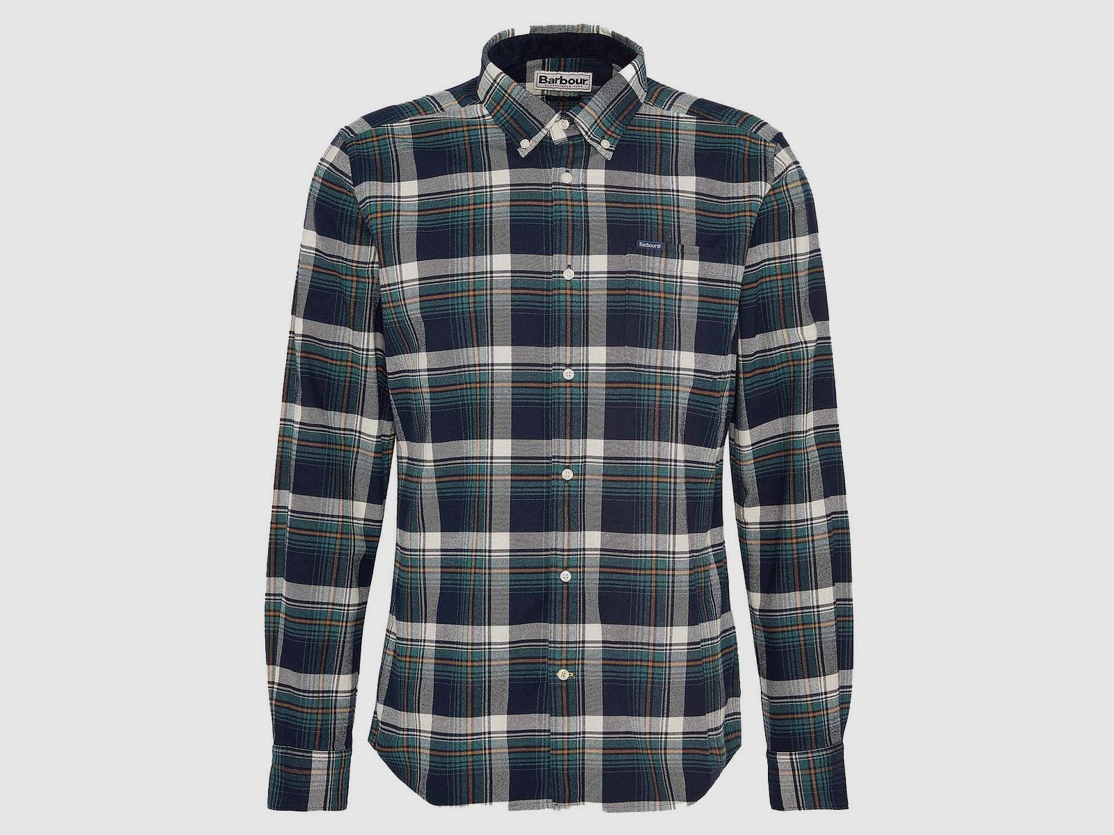 Barbour Hemd Shieldton Dark navy