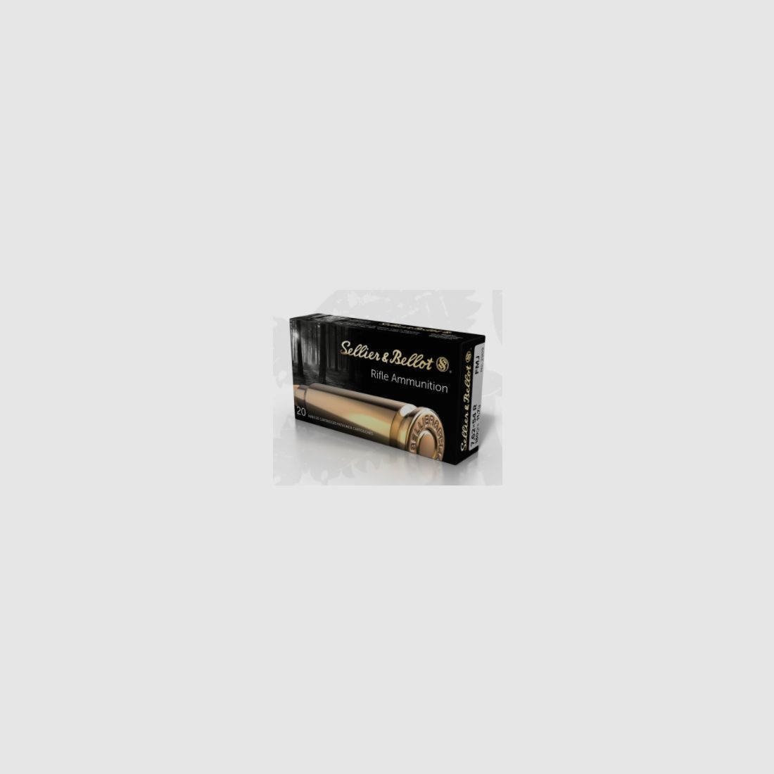 Munitions Sellier&Bellot 7,62x54 R FMJ 11,7 g/180 gr, boîte de 50 pièces