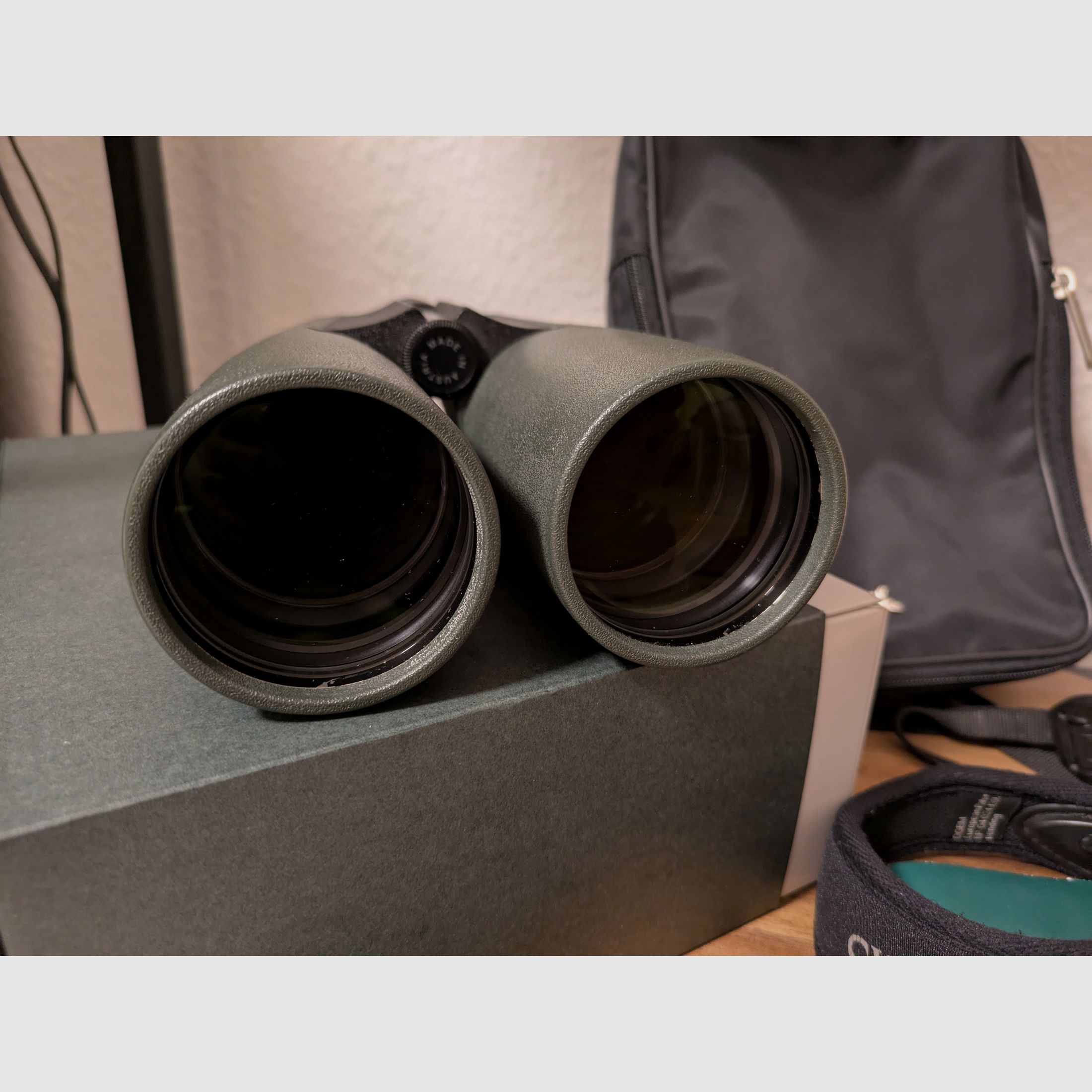 SWAROVSKI SLC 8x56 BINOCULARS TOP CONDITION in original packaging! Companion for Blaser Sauer Merkel