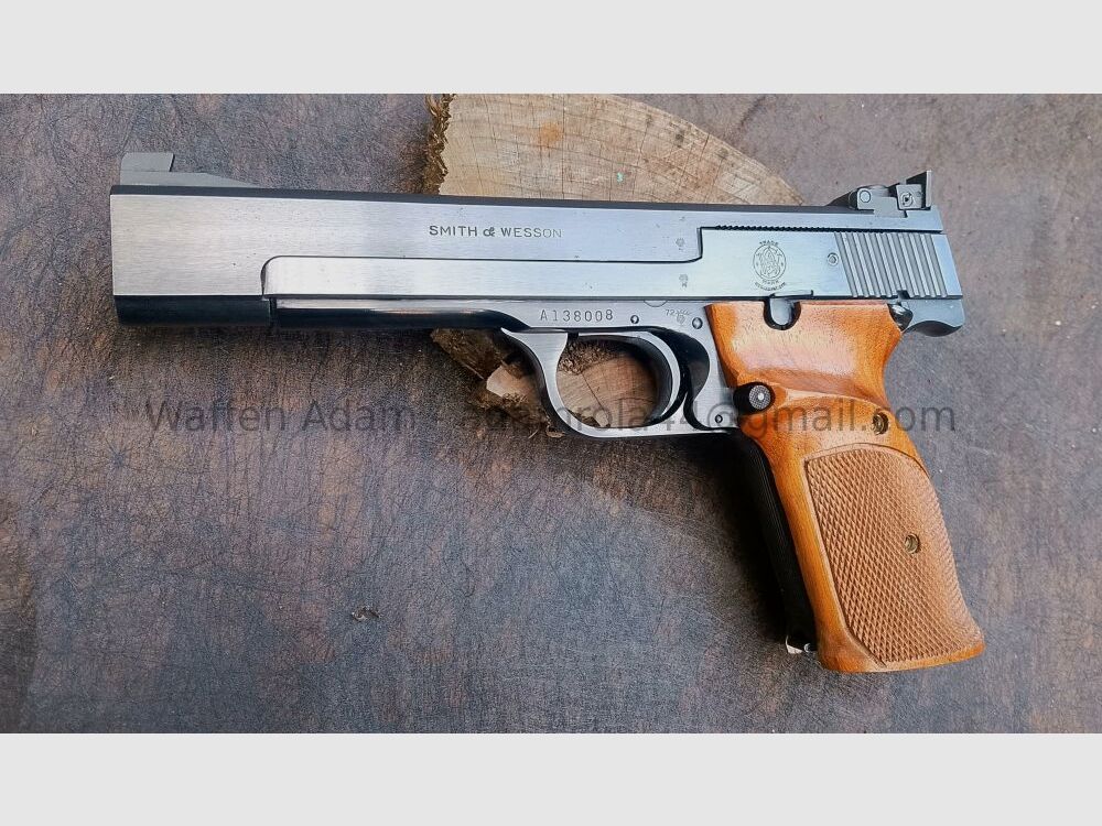 Smith & Wesson Modell 41, 5 1/2 ", Sport Pistole 1972