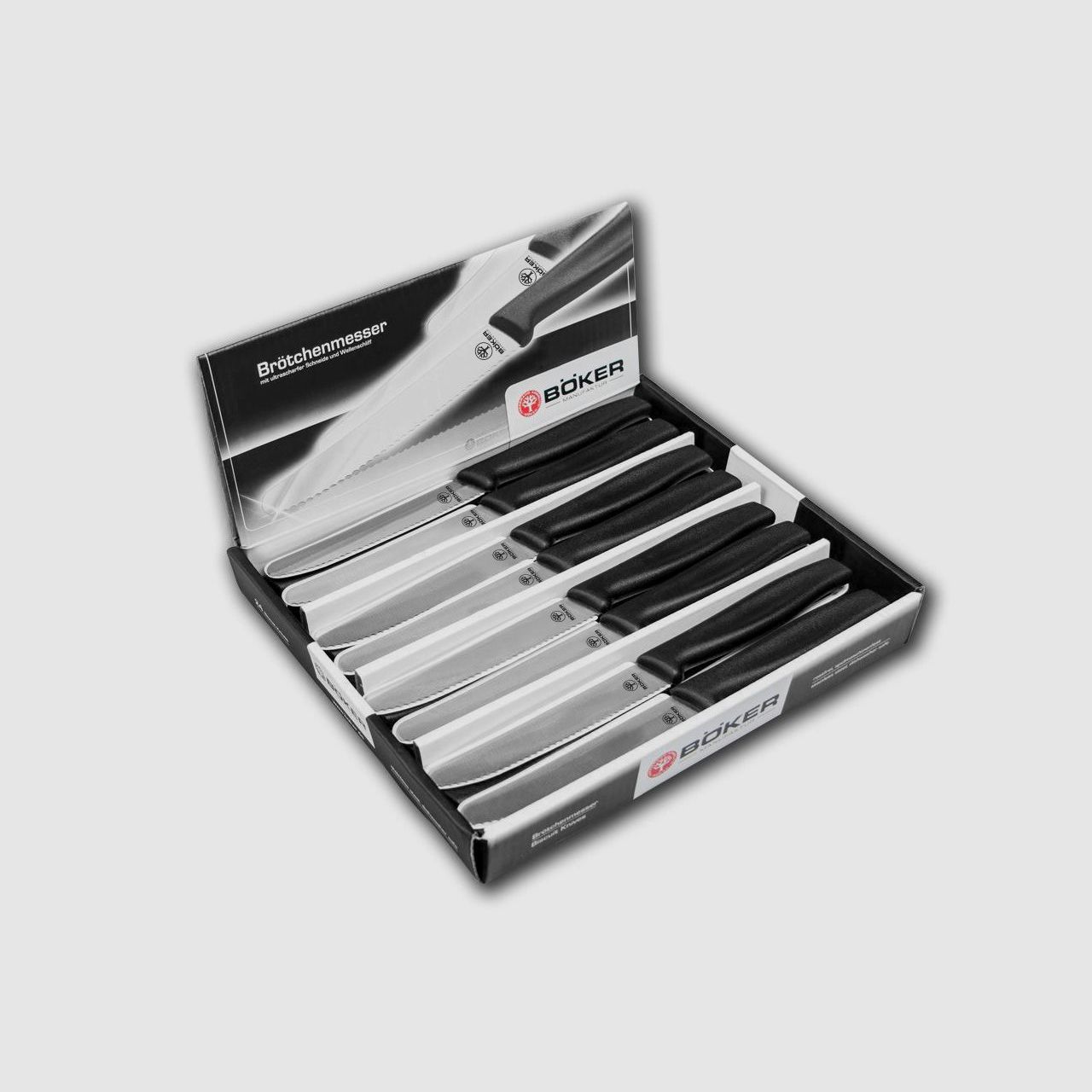 Br?tchenmesser Display 24-Teilig