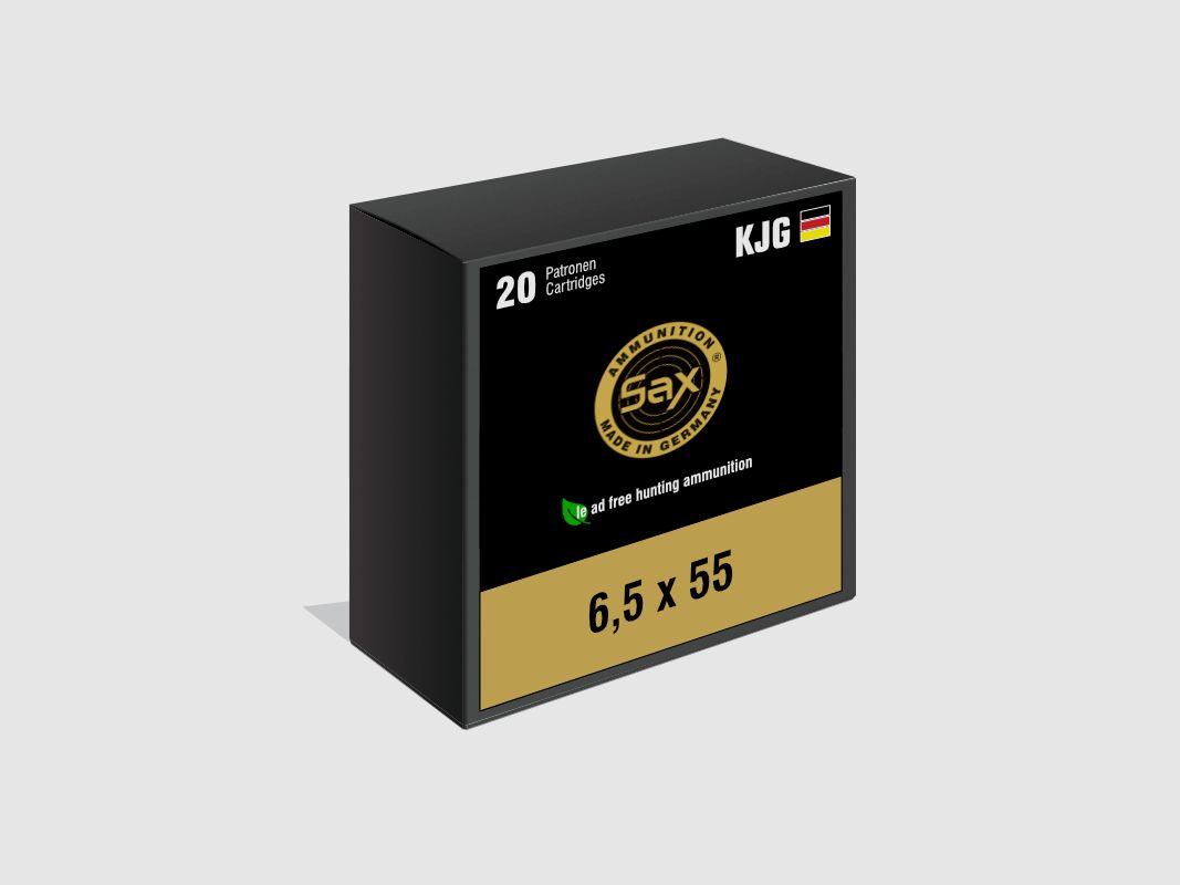 Sax Kal. 6.5x55 SE KJG-SR 6 g - Box mit 20 Stk., Bild 1 von 2